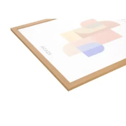 ACAZA Fotokader A1 - 59,4 x 84 cm - Fotolijst - MDF Hout - Madison - Warme Eik