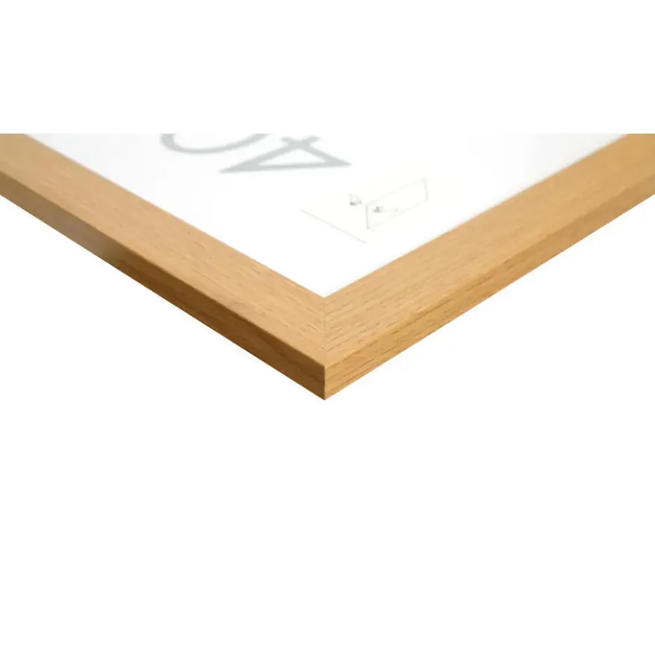 ACAZA Fotokader - Fotolijst in MDF van 40x60 cm - Warm Oak - Plexiglas