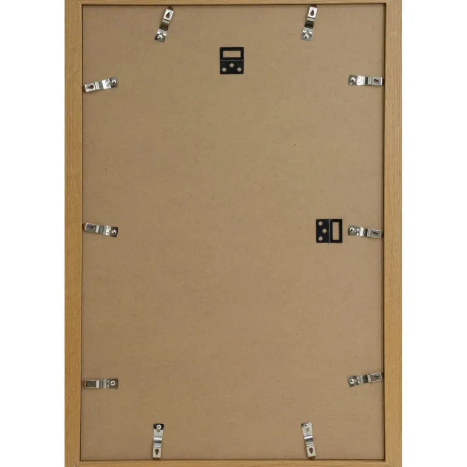 ACAZA Fotokader - Fotolijst in MDF van 40x60 cm - Warm Oak - Plexiglas