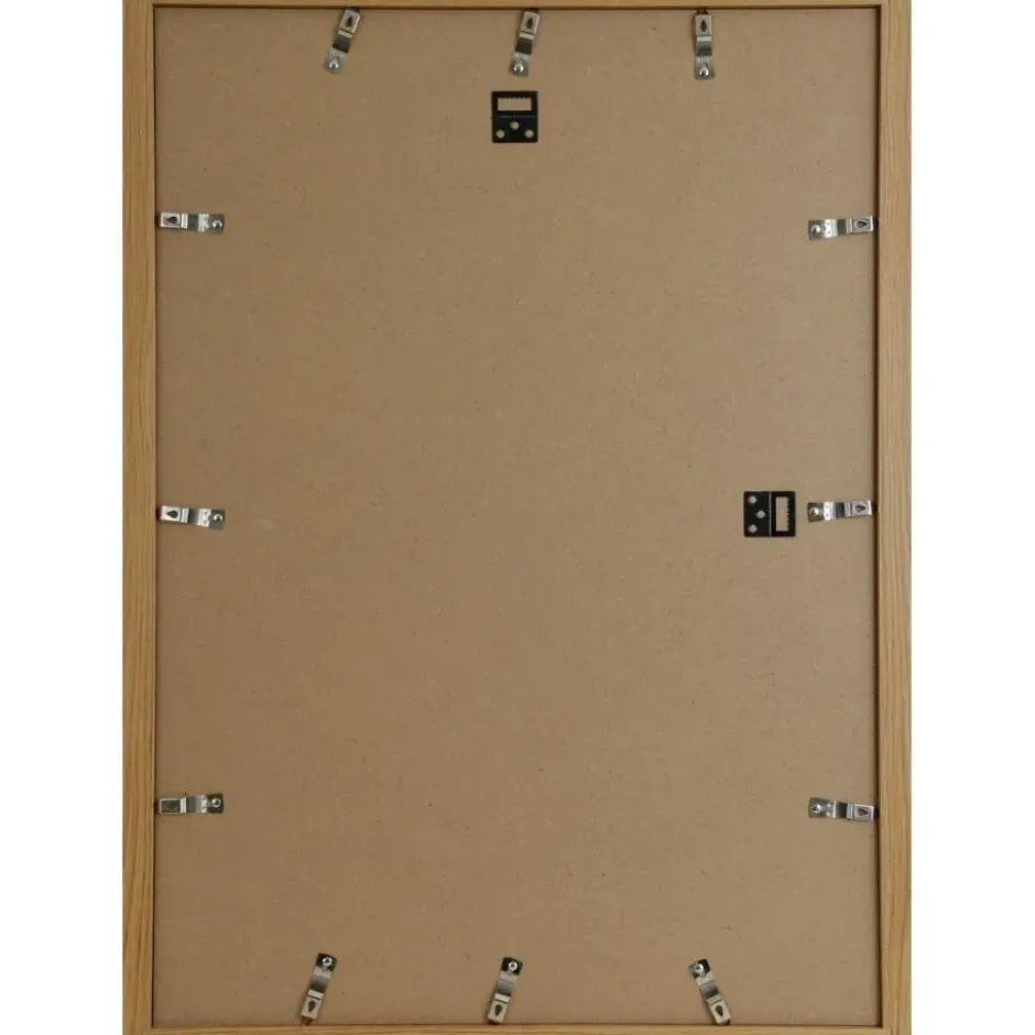 ACAZA Fotokader - Fotolijst - 50x70 cm - MDF hout & plexiglas - Warme Eik kleur