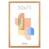 ACAZA Fotokader - Fotolijst - 50x75 cm - MDF hout - Warme Eik
