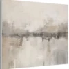 Akoestisch Schilderij 100x70 cm Moderne kunst - Abstract - Beige