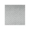 Akoestisch wandpaneel PET-vilt - 100x100cm - Visgraat motief Lichtgrijs