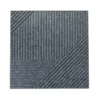 Akoestisch wandpaneel - 5 stuks - 60x60cm - Geometrisch motief Donkergrijs