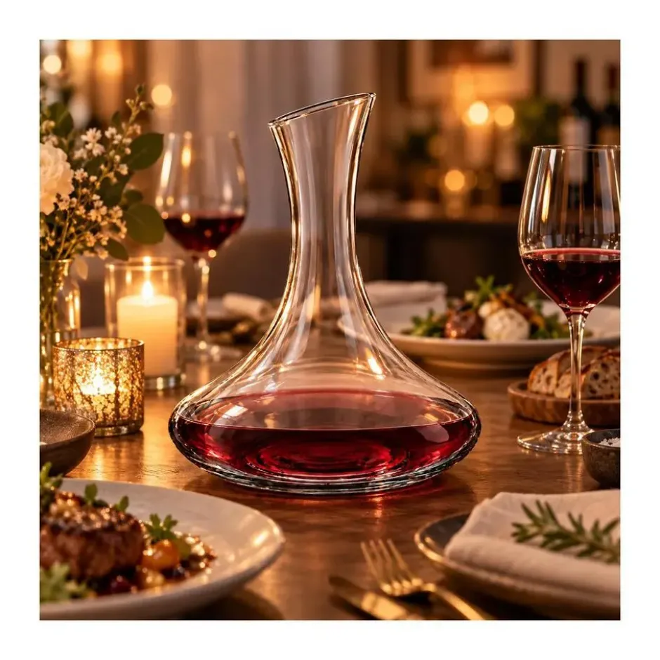 Alessandro Decanteer karaf - wijn - glas - 1.5 L - 16 x 23 cm