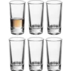 Alessandro Shotglaasjes Alto - 6 stuks - glas - 40 ml