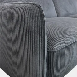 Alicia-Slaapbed 3-zitter in corduroy antraciet