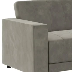 Allie II-Slaapbank 3-zitter in fluweel taupe