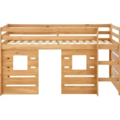 Alpi - Kinderverhoger 90x200 cm grenenhout