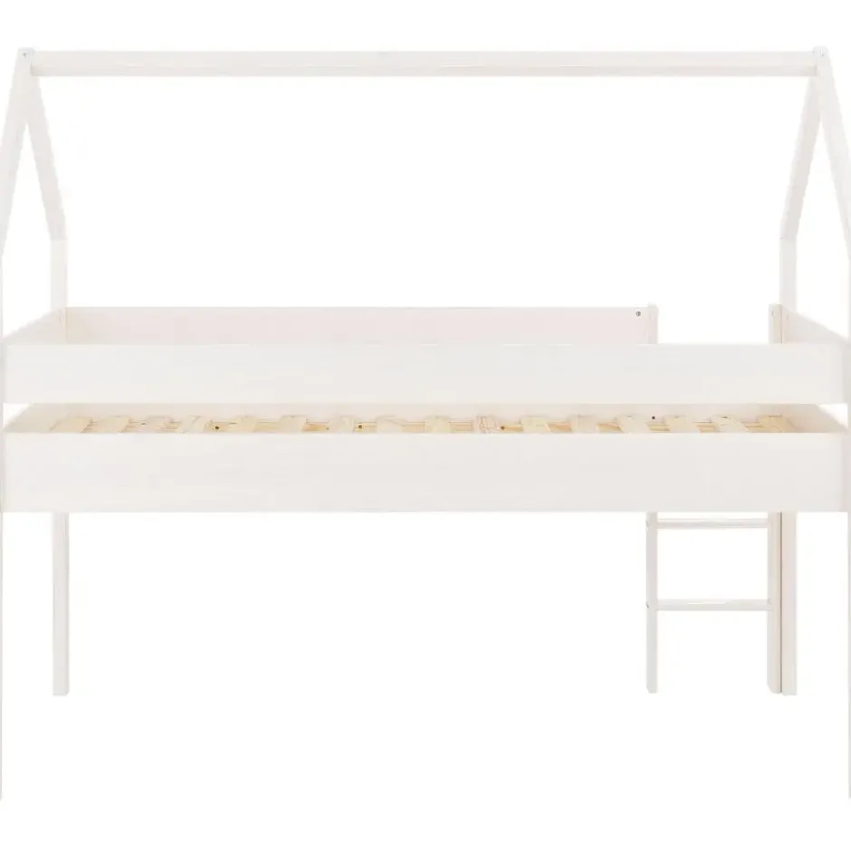 Alpi2 - Kinderverhoger 90x200 cm wit grenen