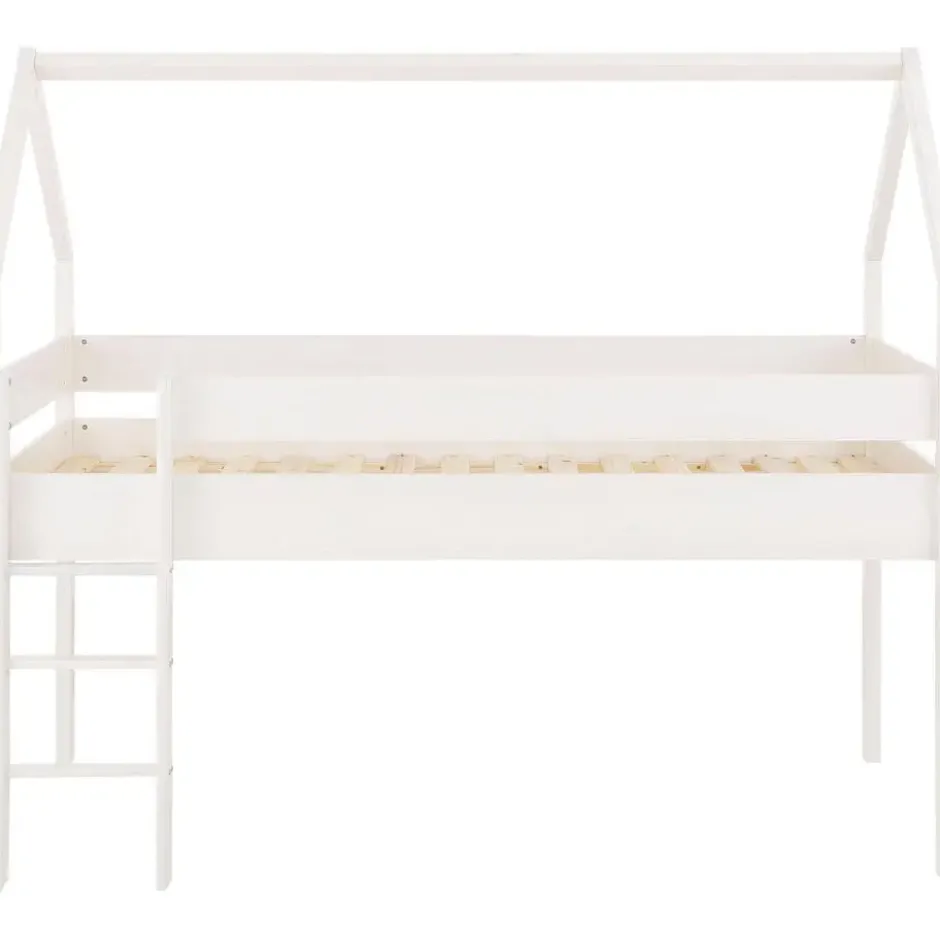 Alpi2 - Kinderverhoger 90x200 cm wit grenen