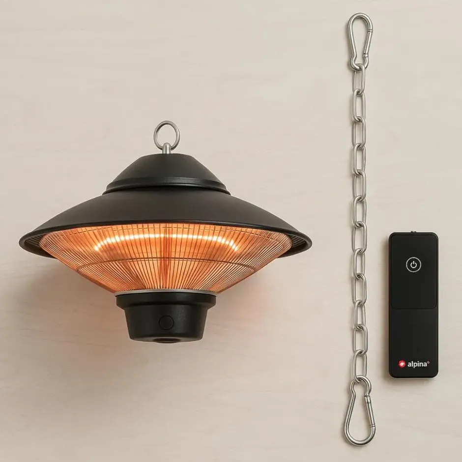 alpina Infrarood Terrasverwarmer 1500W