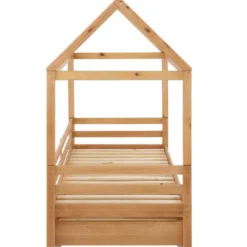 Alpi2 - Onderschuifbed 90x200 cm voor kinderen grenen