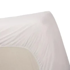 Ambiante Bamboo Cotton - Hoeslaken - 140x200 - Wit