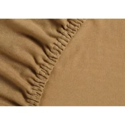 Ambiante Jersey - Hoeslaken - 160x200/210 - Oker