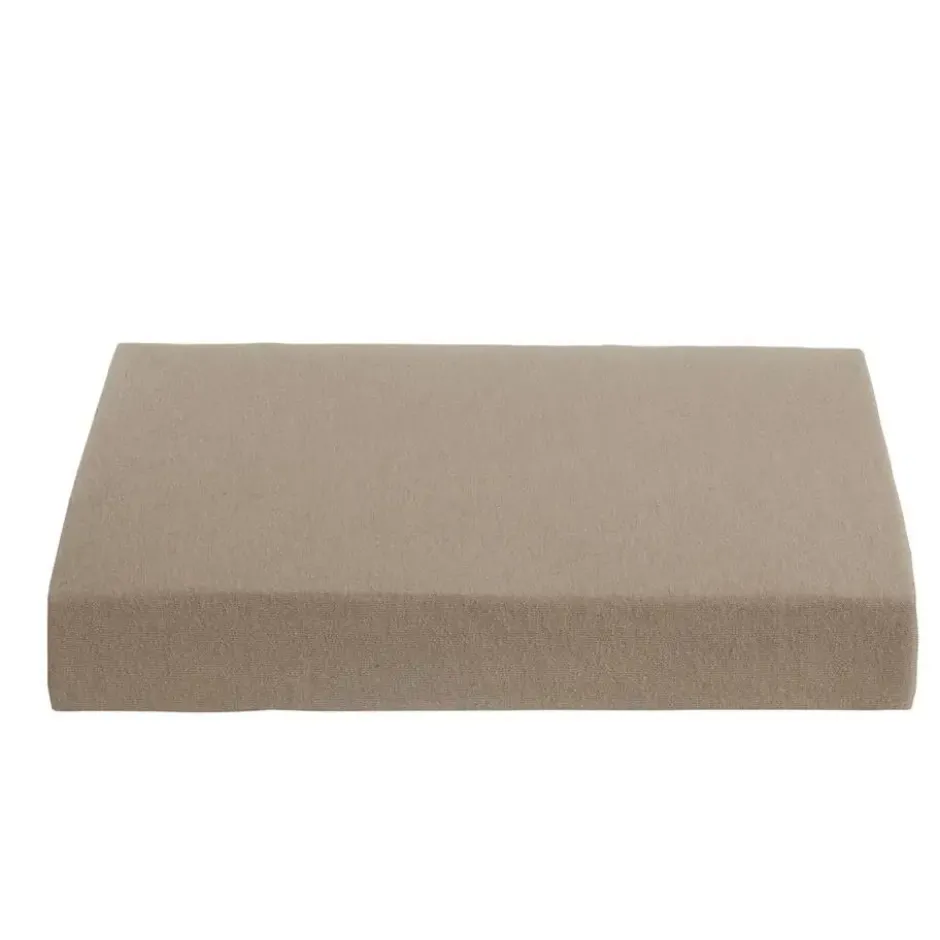 Ambiante Jersey - Hoeslaken - 160x200 - Taupe