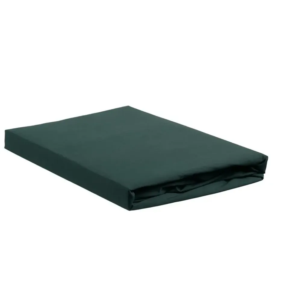 Ambiante Jersey - Topper Hoeslaken - 160x200/210 - Donker Groen