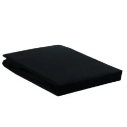 Ambiante Katoen - Topper Hoeslaken - 140x220 - Zwart