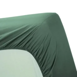 Ambiante Katoen - Topper Hoeslaken - 200x200 - Groen