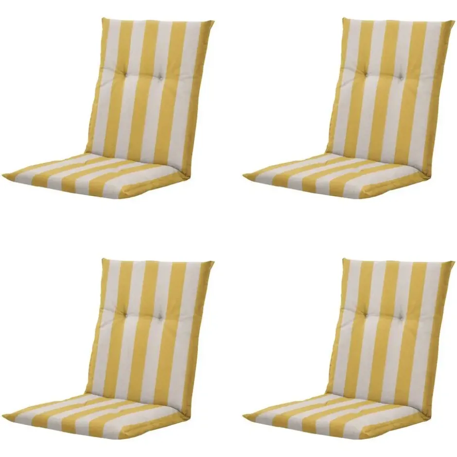 Amora - Kussen lage rug - Set van 4