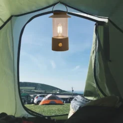 Anna Collection Camping tafellamp - taupe - binnen en buiten
