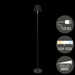 Anna Collection Portable lamp staand - wit - binnen en buiten