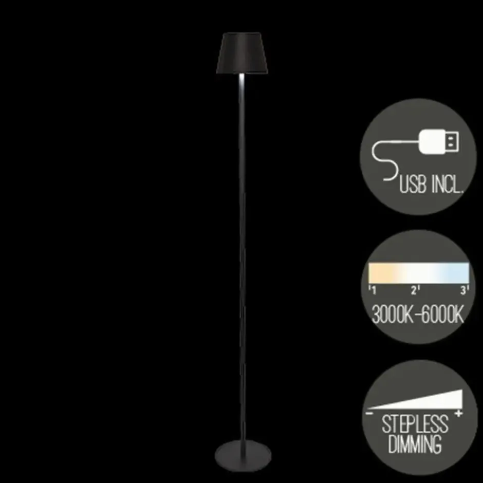 Anna Collection Portable lamp staand - wit - binnen en buiten