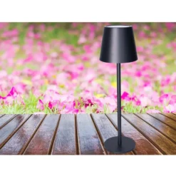 Anna Collection Portable tafellamp - zwart - binnen en buiten
