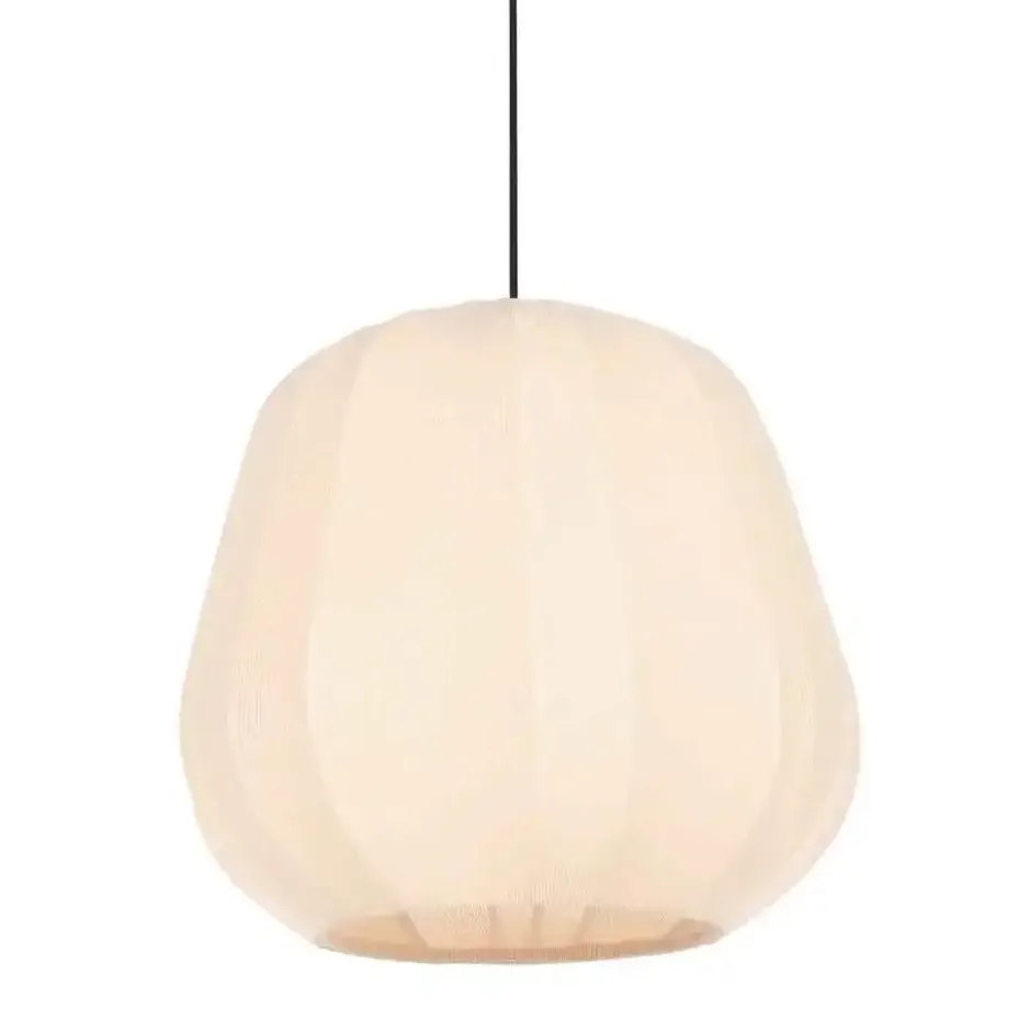 Anne Light & home Hanglamp Sable - creme - 28x150 cm
