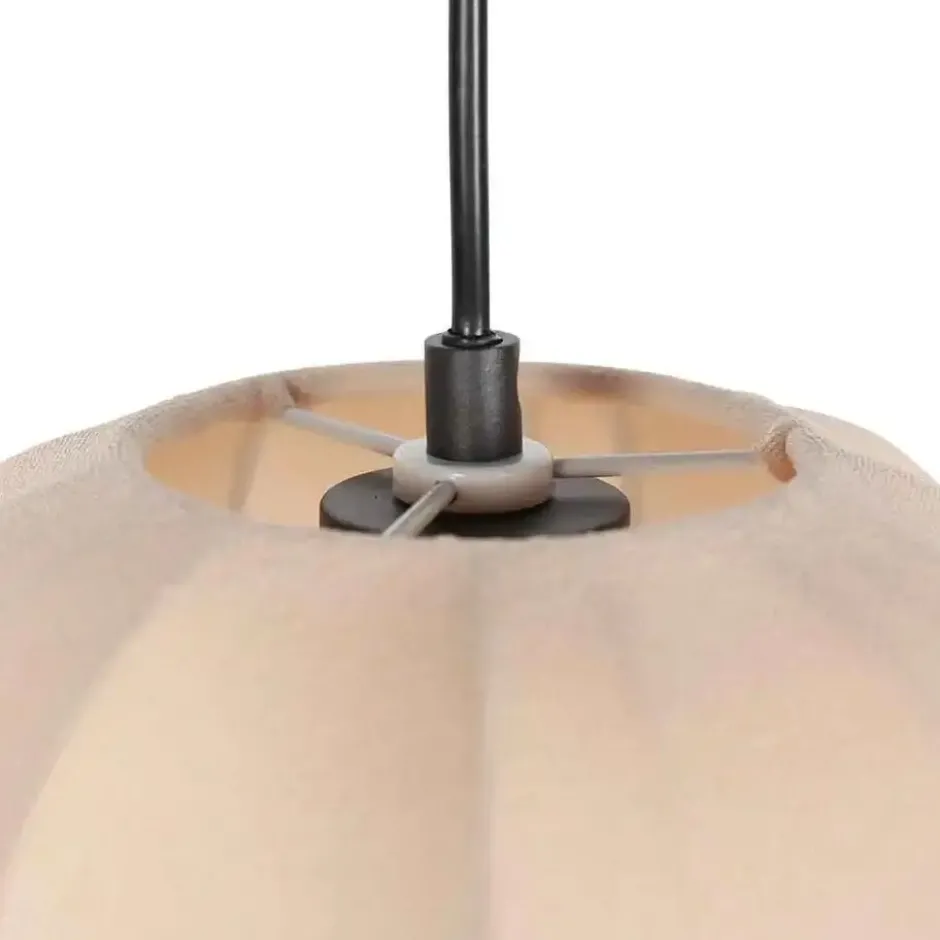 Anne Light & home Hanglamp Sable - creme - 28x150 cm