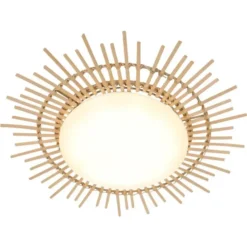 Anne Light & home Plafondlamp Aura - wit - 50x6 cm