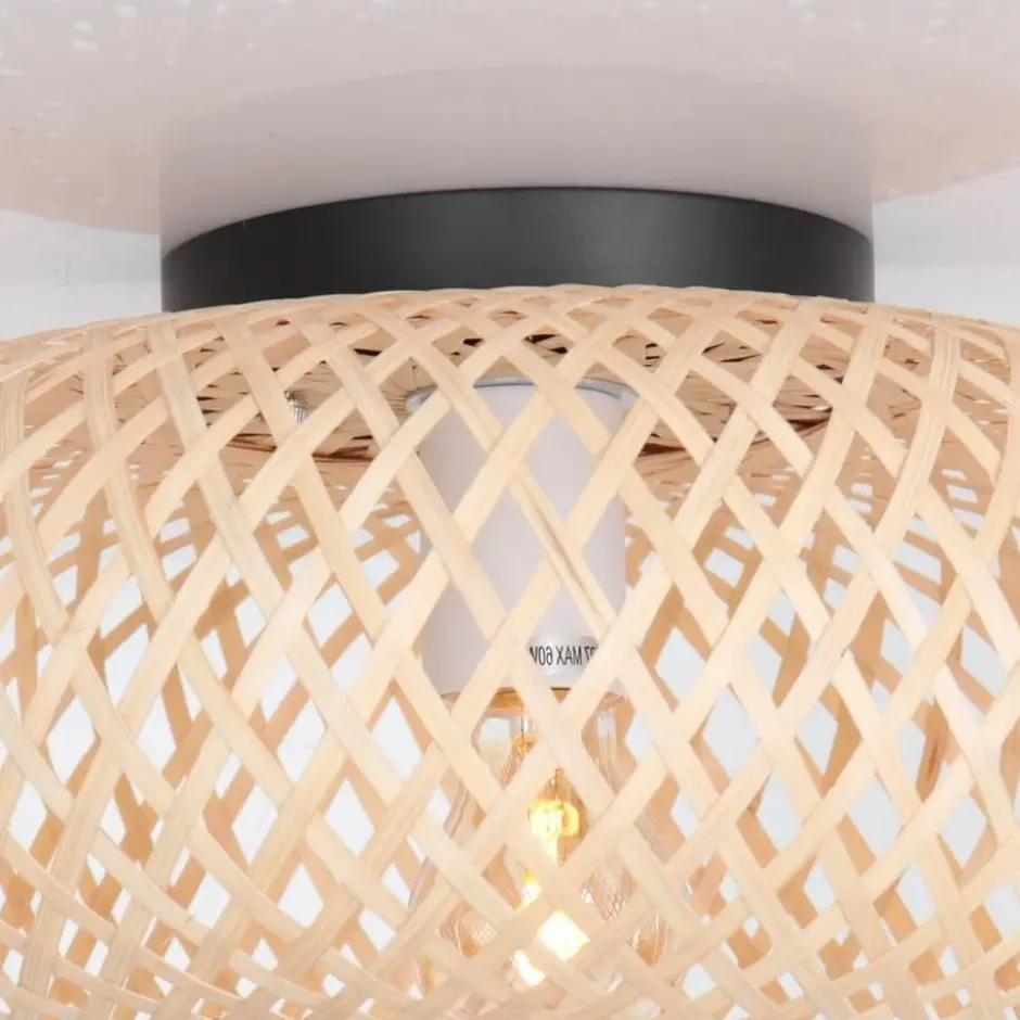 Anne Light & home Plafondlamp Maze - beige - 42x22 cm