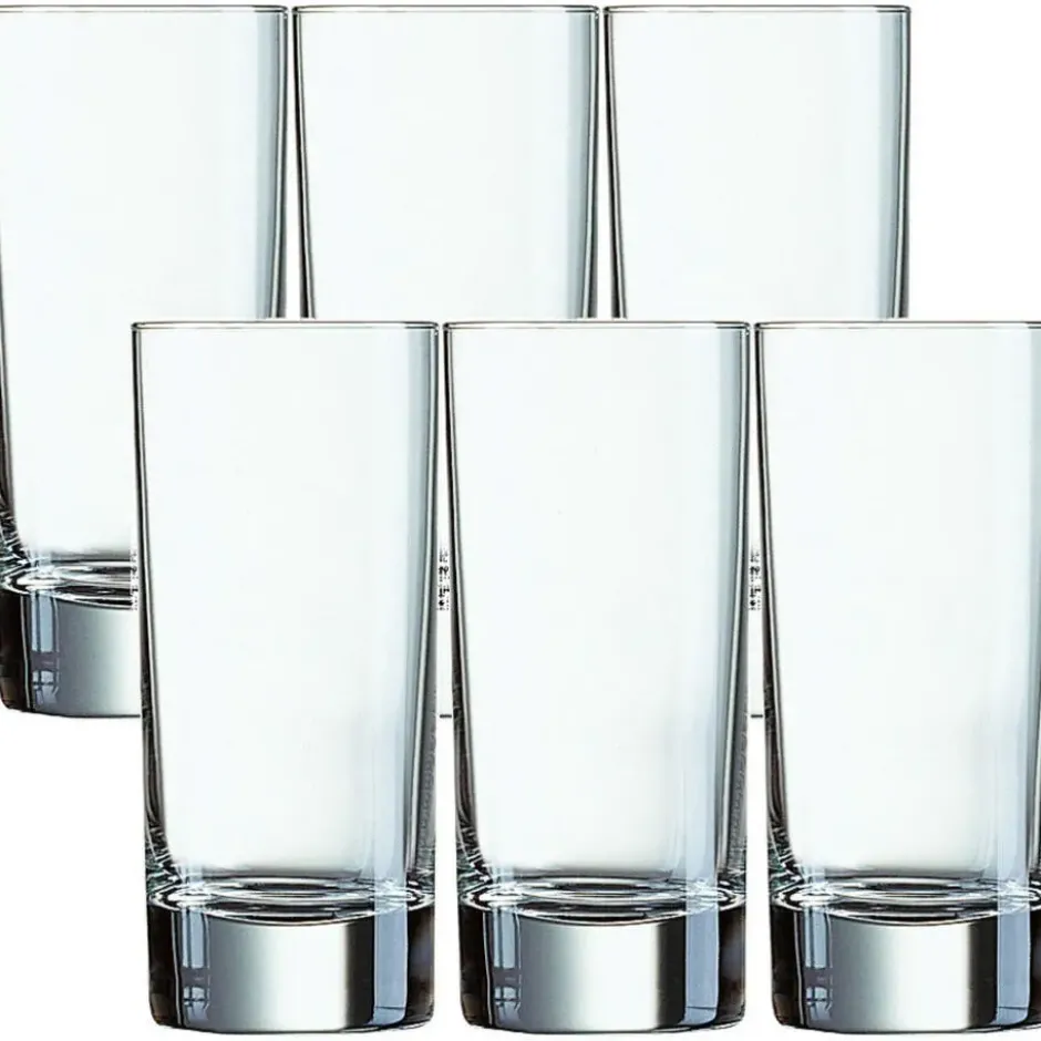 Arcoroc Longdrinkglazen - 6x stuks - glas - 220 ml