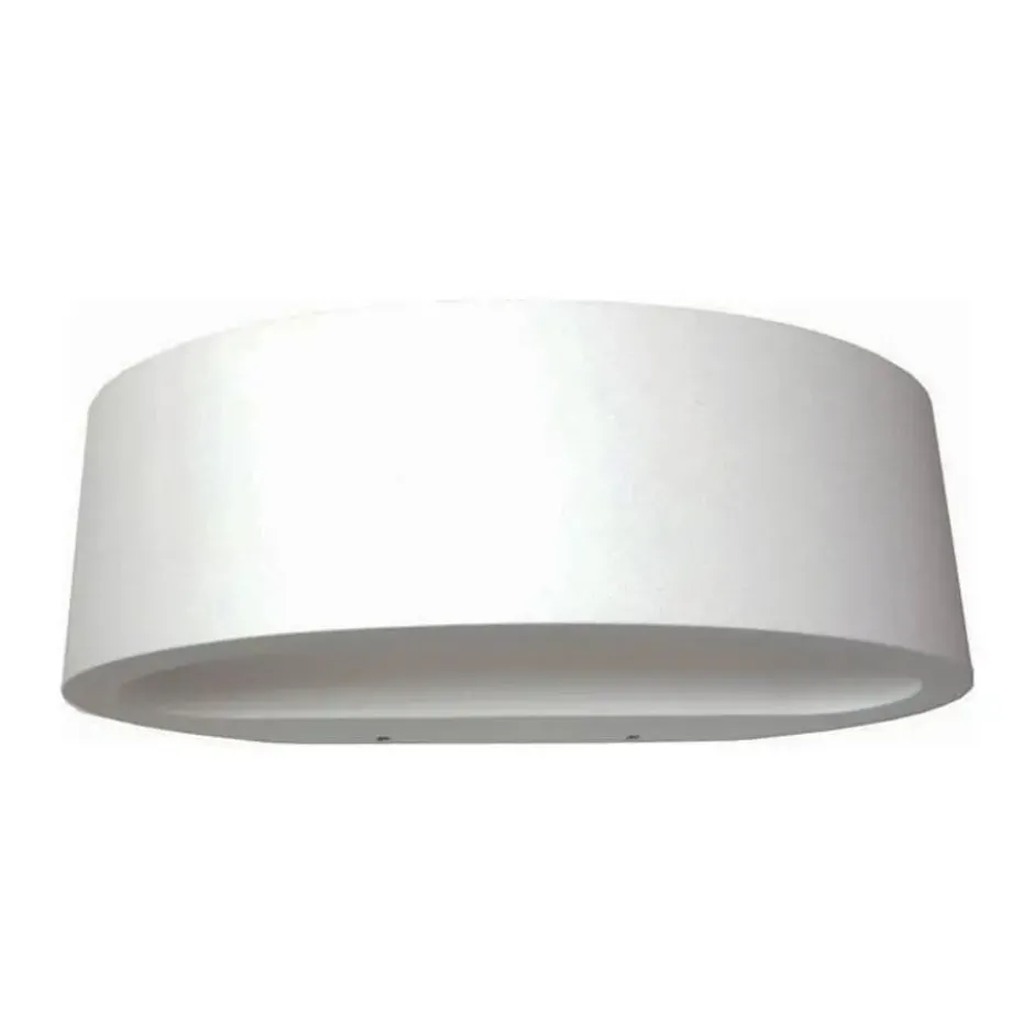 Artdelight Wandlamp Sharp - wit - 10x7 cm