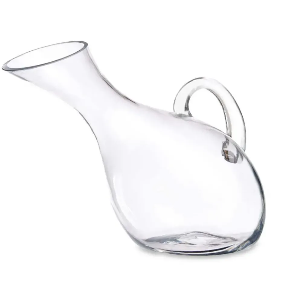 Arte Regal Wijn karaf / decanteer schenkkan - glas - 1,5 liter