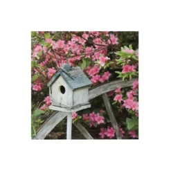 Art for the Home Buitencanvas Vogelhuisje 70x50cm
