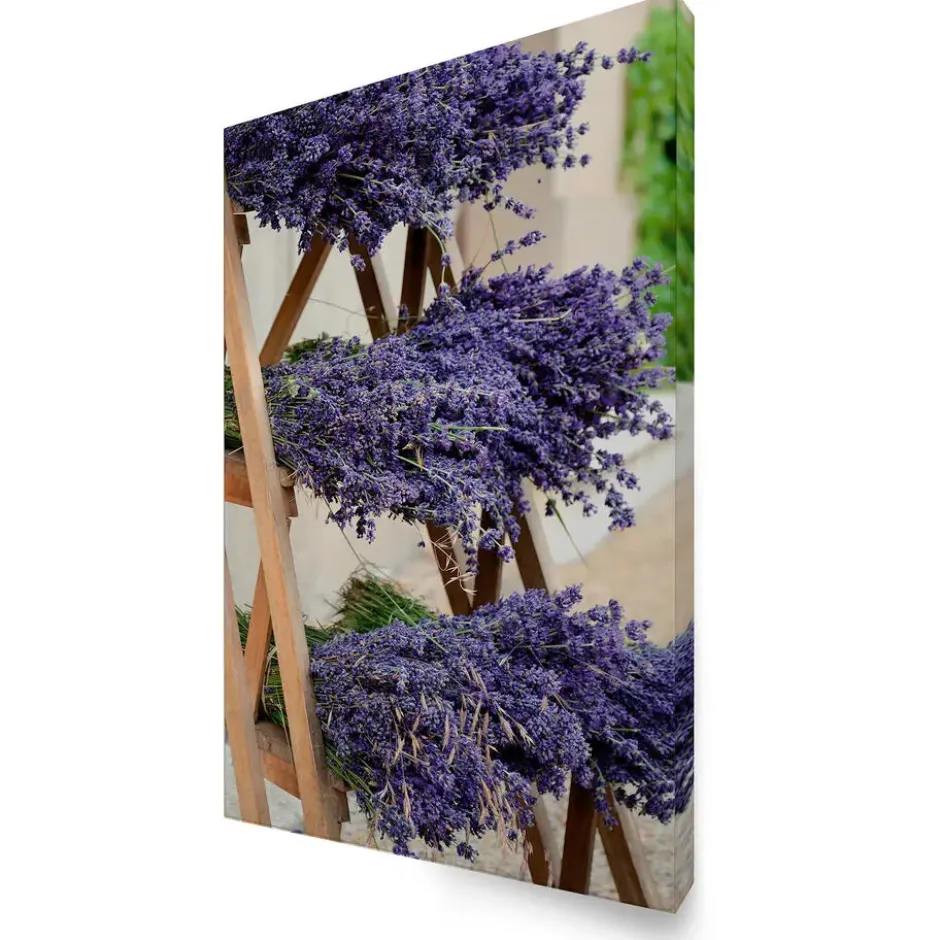Art for the Home Buitencanvas Gedroogde Lavendel 70x50cm