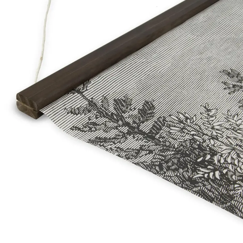 Art for the Home Hangende Poster Linnen 80x60cm - Jungle Sepia