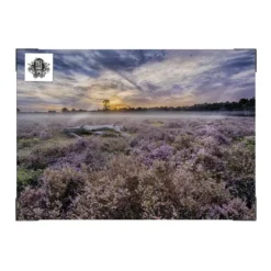 Art for the Home Lavendelveld Buitencanvas 50x70 cm