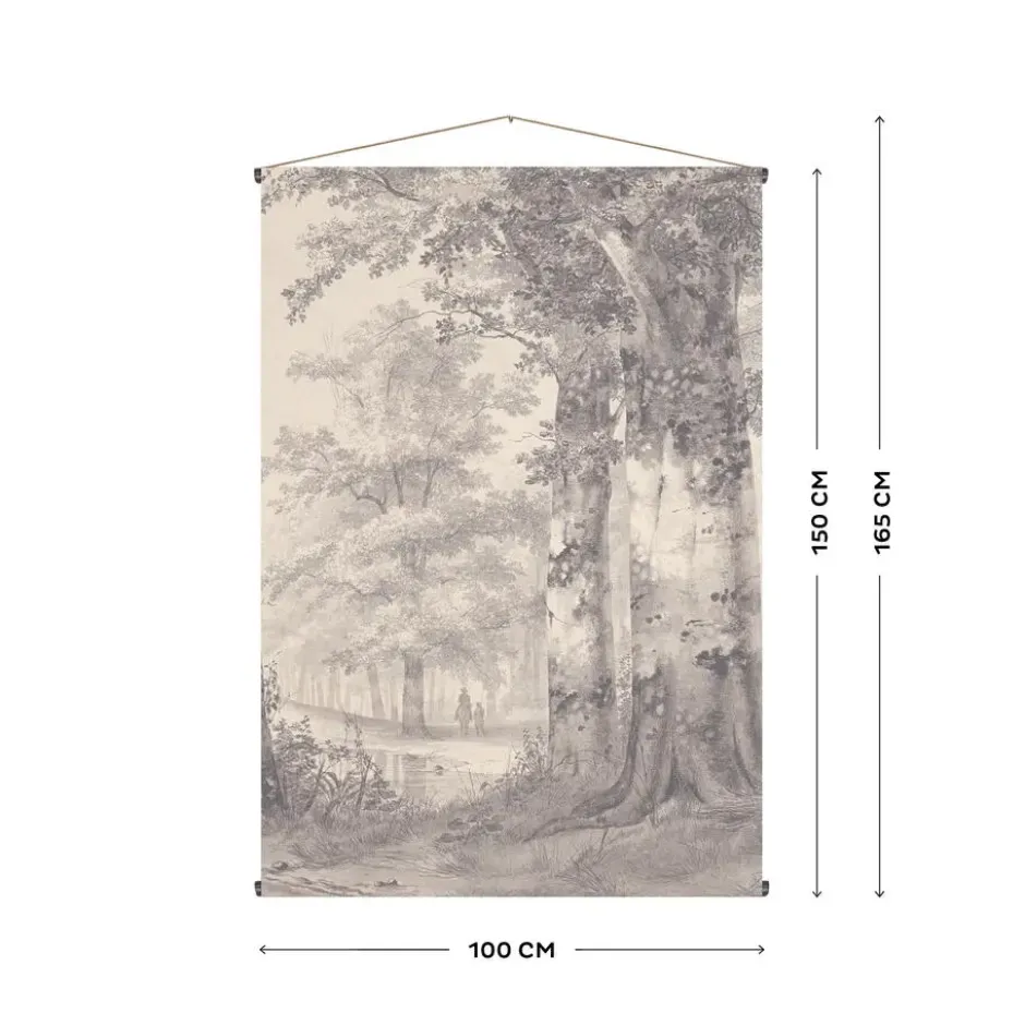 Art for the Home XL Wandkleed Forest Ride