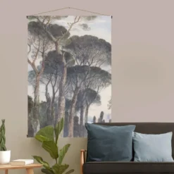 Art for the Home XL Wandkleed Umbrella Pines