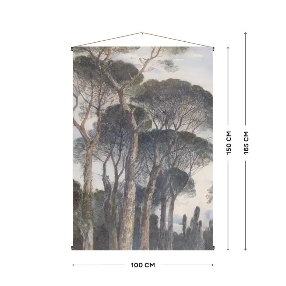 Art for the Home XL Wandkleed Umbrella Pines