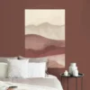 Art for the Home XL Wandkleed Watercolour Horizon