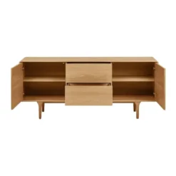 Artichok Mels Eikenhouten Sideboard Naturel - 180 x 75 cm