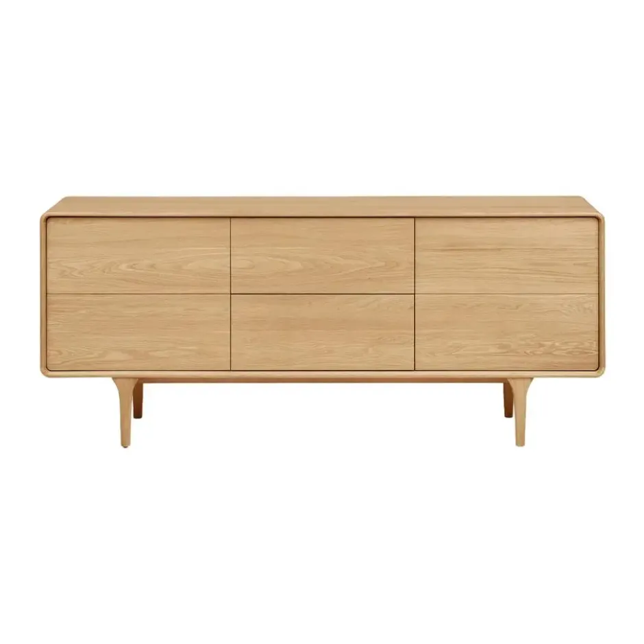 Artichok Mels Eikenhouten Sideboard Naturel - 180 x 75 cm