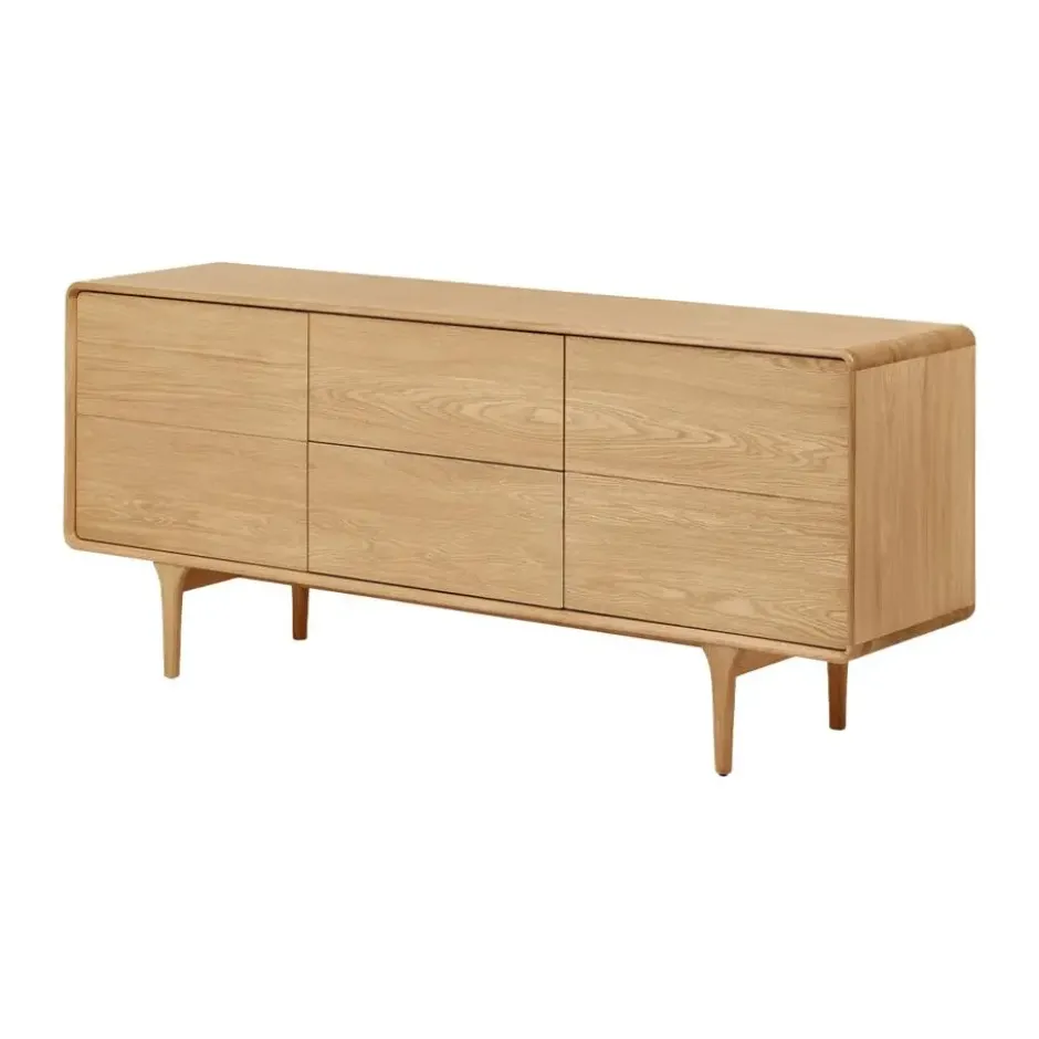 Artichok Mels Eikenhouten Sideboard Naturel - 180 x 75 cm
