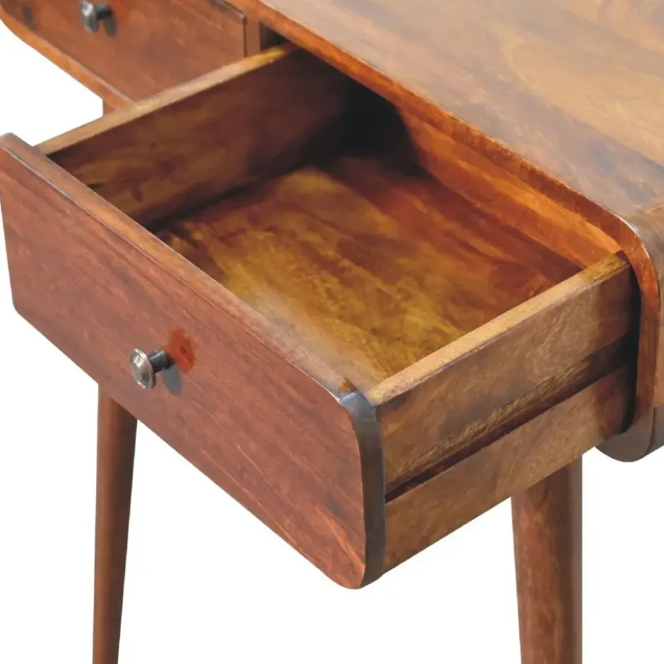 Artisan Furniture Massief Houten Kastanje Hal Tafel