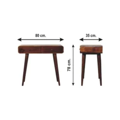 Artisan Furniture Massief Houten Kastanje Hal Tafel