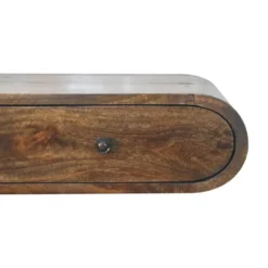 Artisan Furniture Massief Houten Contour Zwevende Wandconsole