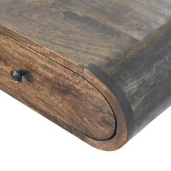 Artisan Furniture Massief Houten Contour Zwevende Wandconsole